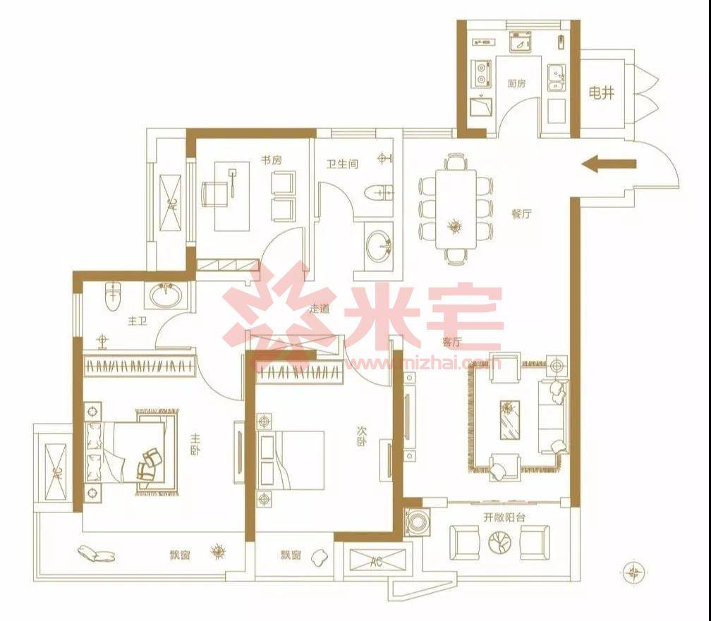 鑫苑名城相册, 郑州鑫苑名城小区图片-米宅郑州站