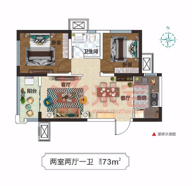 正商博雅华庭户型图, 郑州正商博雅华庭户型图-米宅