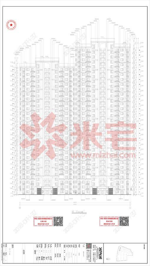 规划公示图 碧源月湖瑞园(二期)立面图